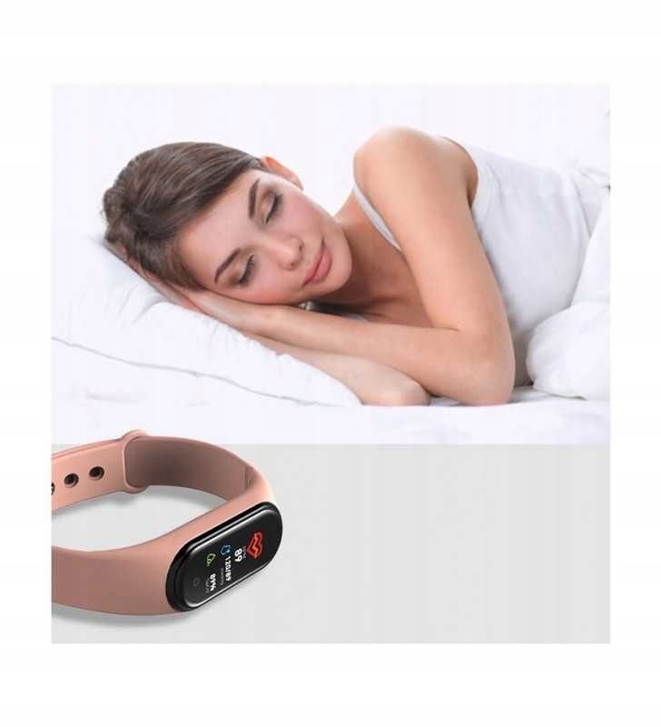 OPASKA SMARTWATCH SMARTBAND ZEGAREK M4 KROK PULS Kształt koperty owalna