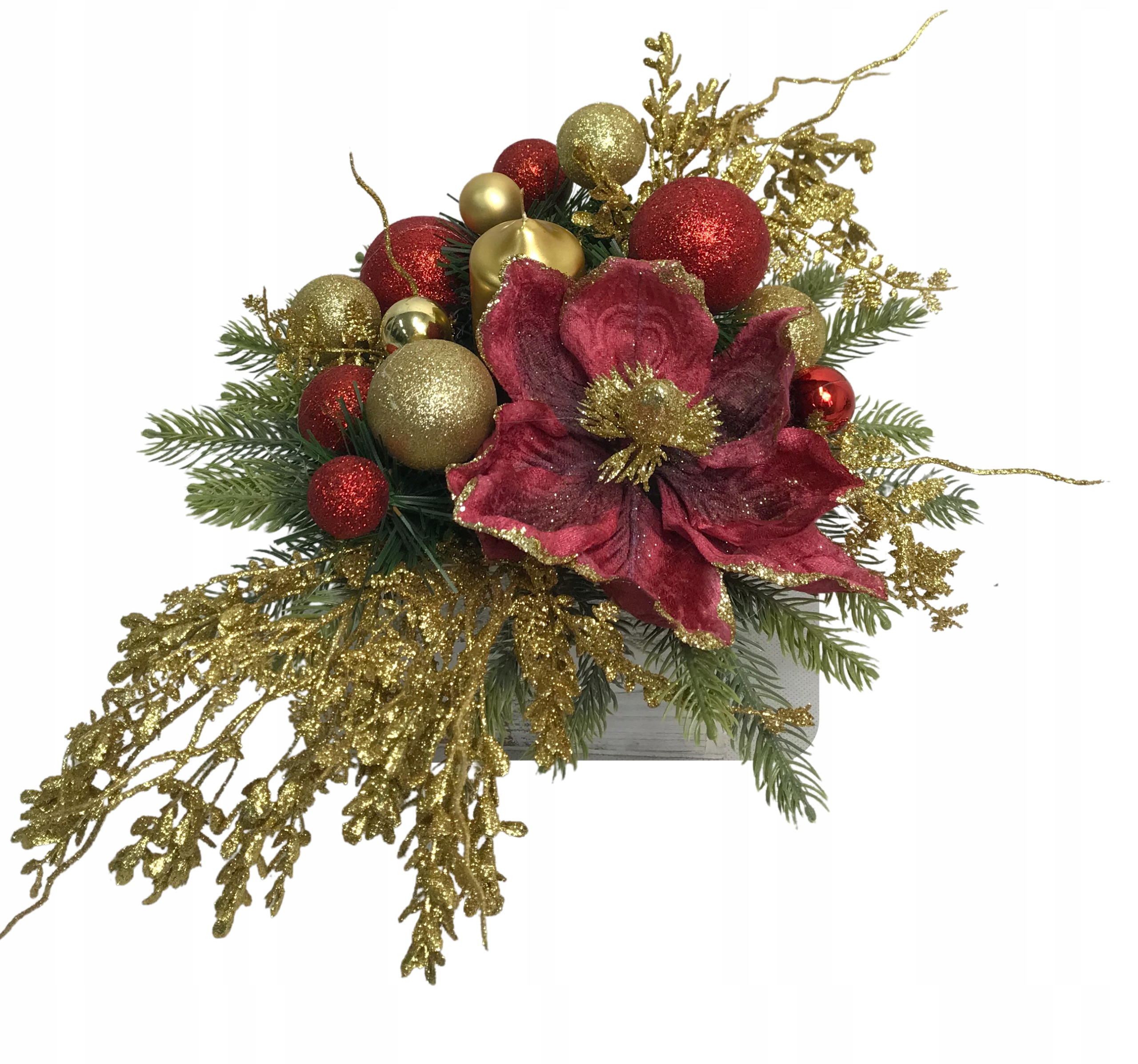 STROIK ŚWIĄTECZNY BOŻONARODZENIOWY OZDOBA NA STÓŁ Marka inna