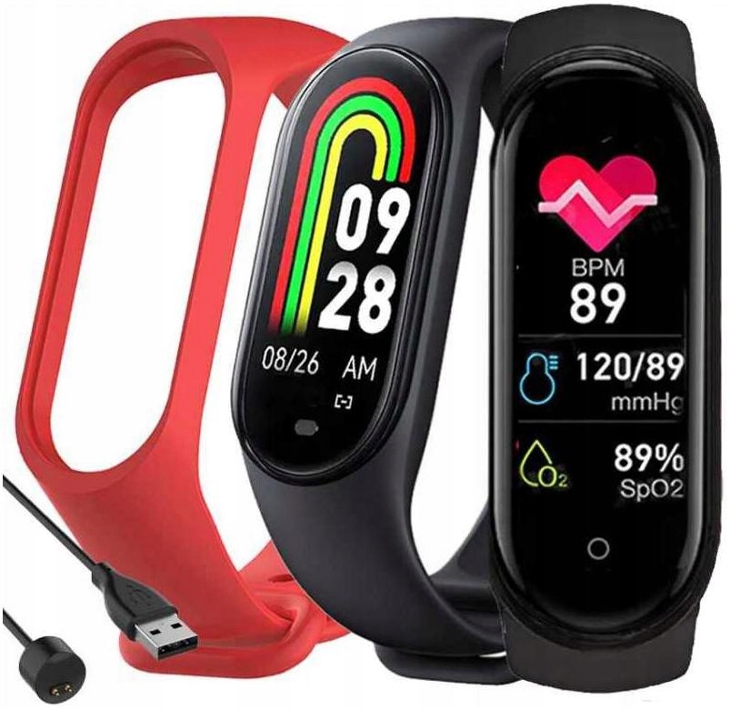 KROKOMIERZ SMARTWATCH SMARTBAND M8 OPASKA