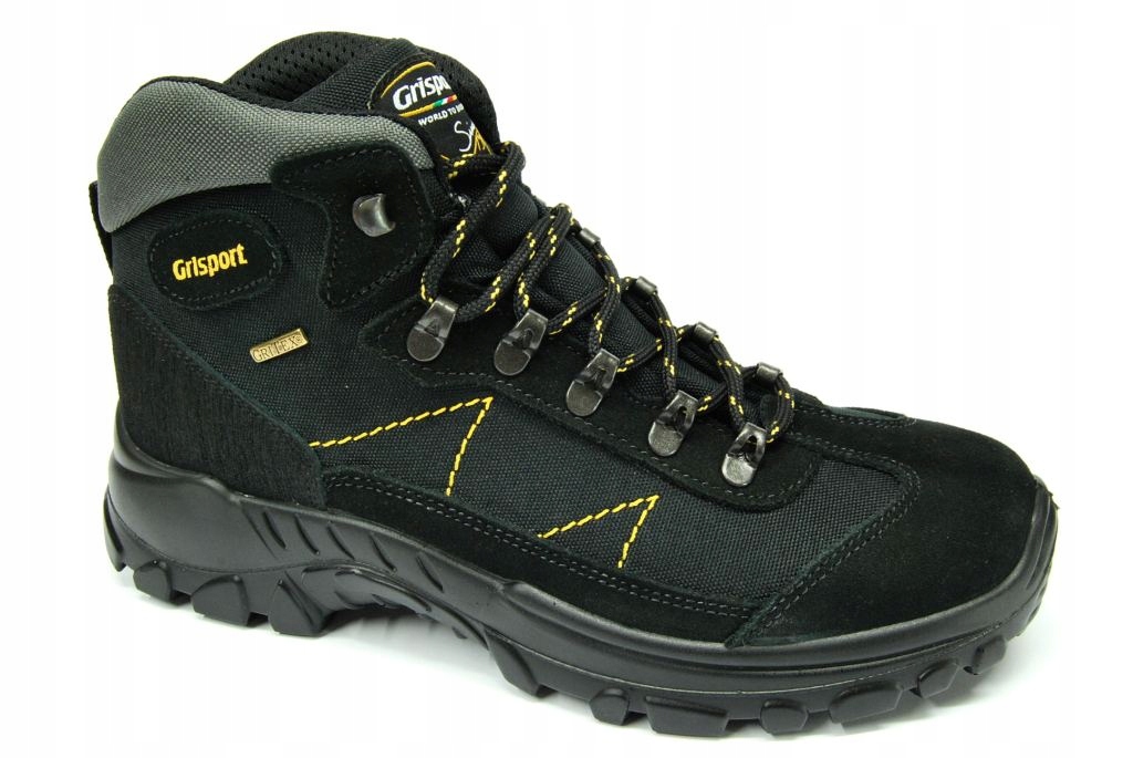 GRIsport 13362 Kože trekové pánské Nero Tex r 46