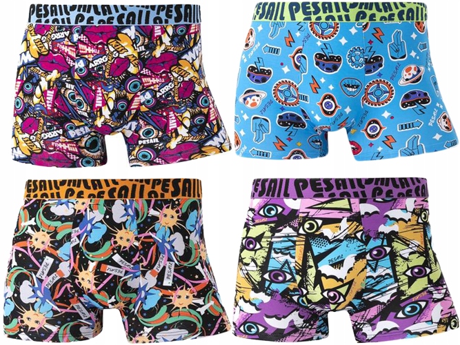 

4x Bokserki Męskie Majtki Bawełniane Premium * XXL