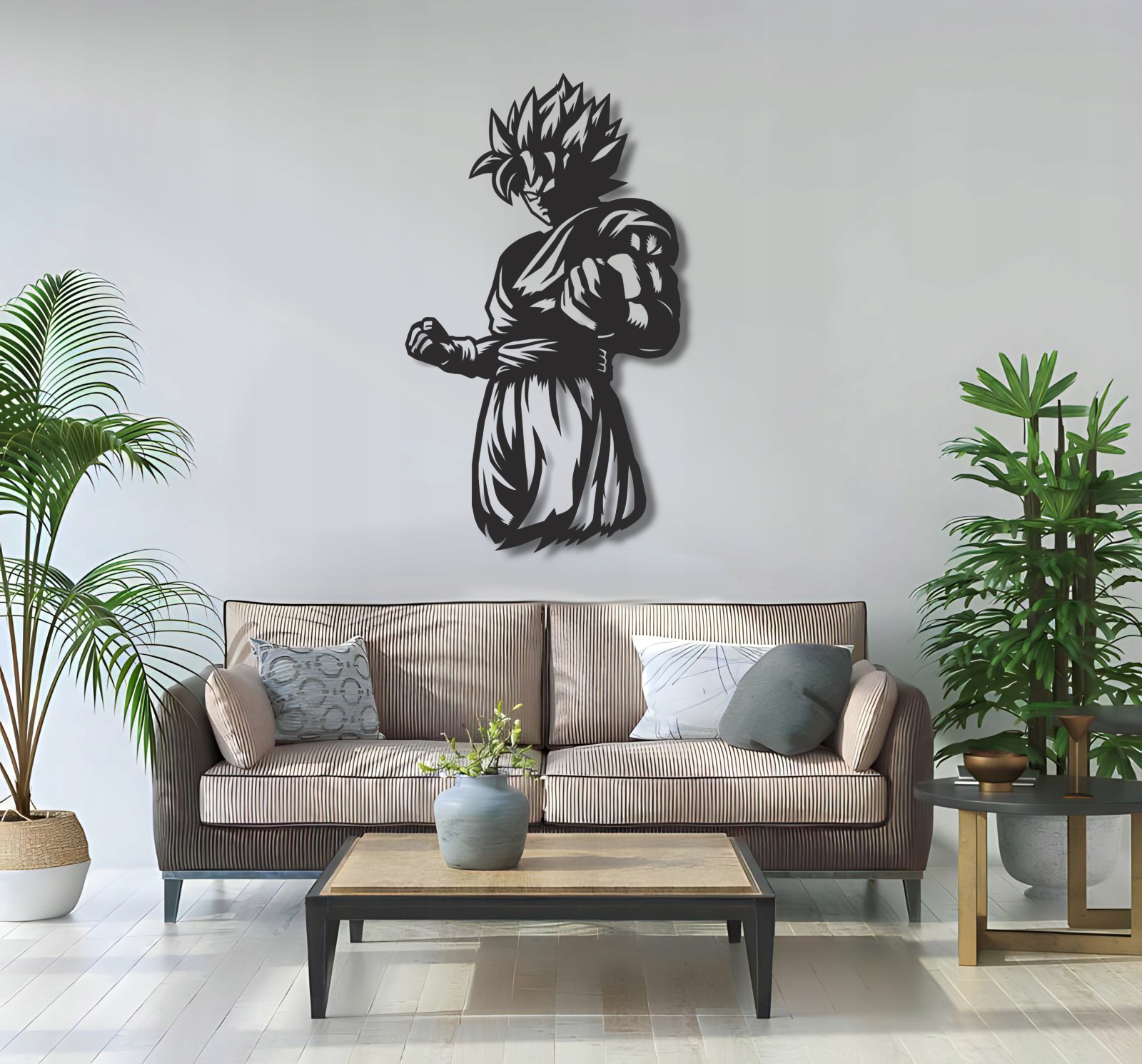 Dřevěný obraz Goku