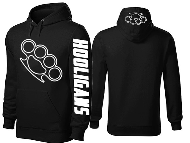 Mikina s kapucí fanouškovská (bk)knuckle H 2 vel. XXL