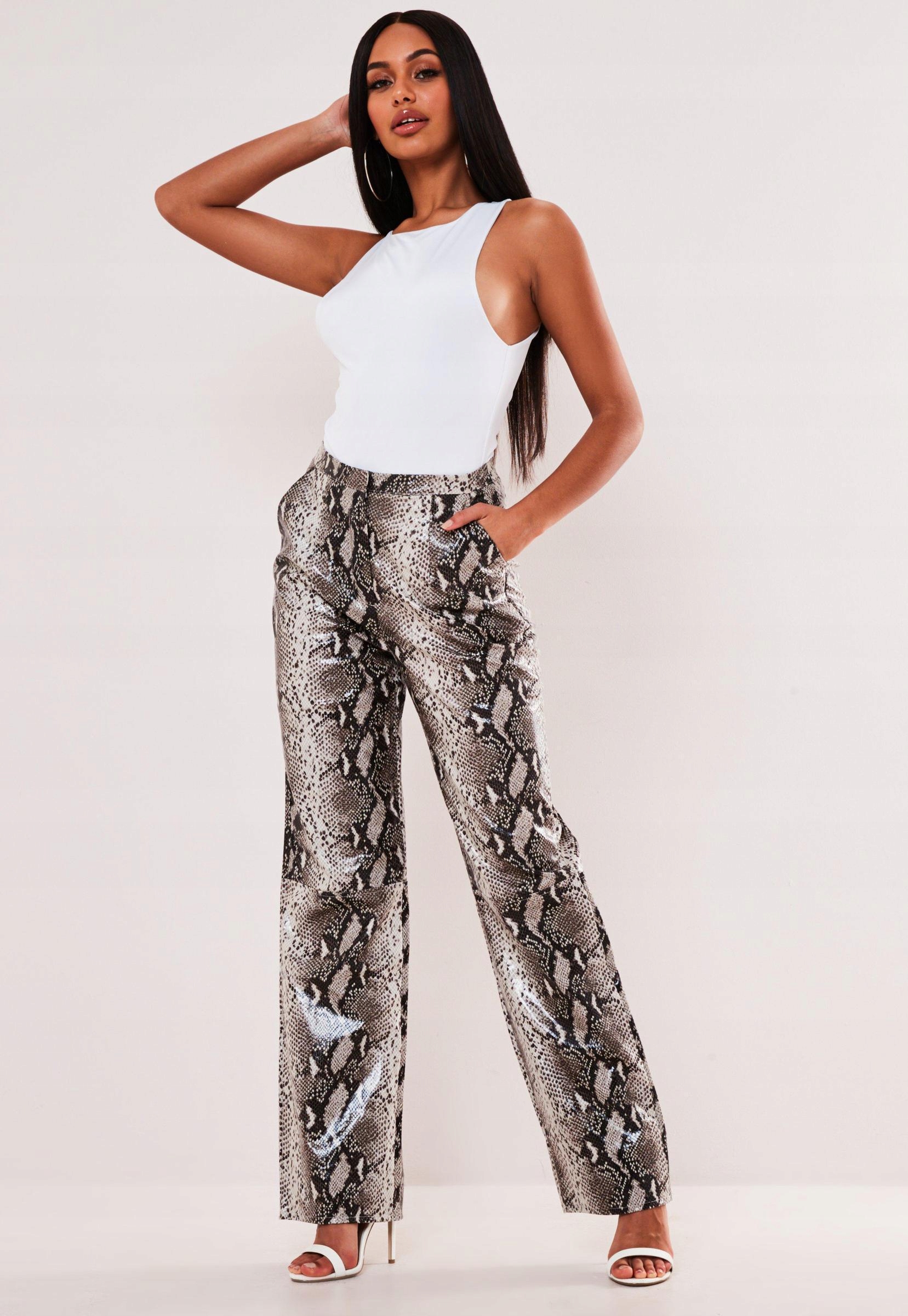 S71701 MISSGUIDED__DDS GŁADKIE BODY STRINGI__M Kolor biały