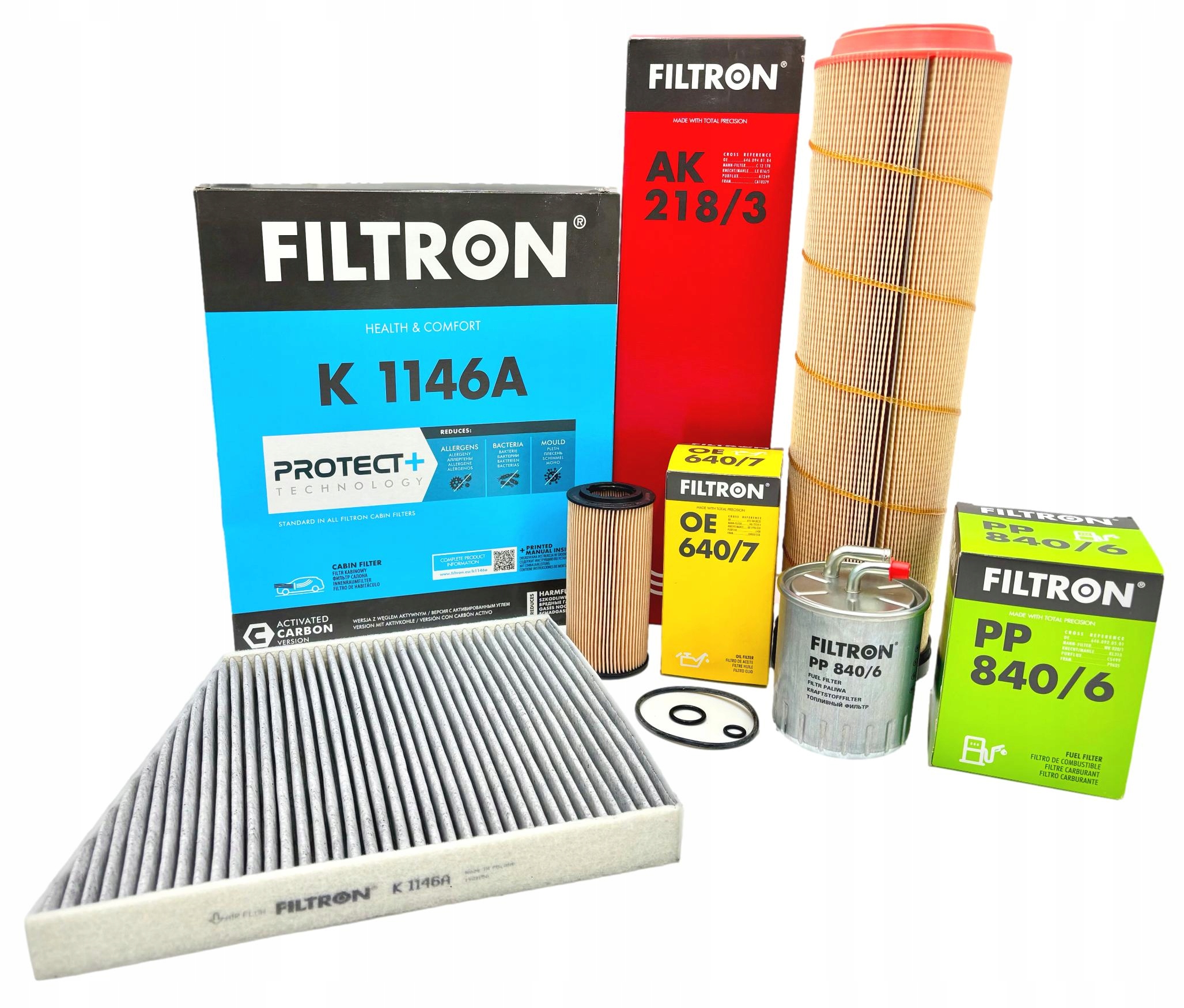 Filtron Sada Filtrů Mercedes E W211 03-05 3.2 CDI Diesel