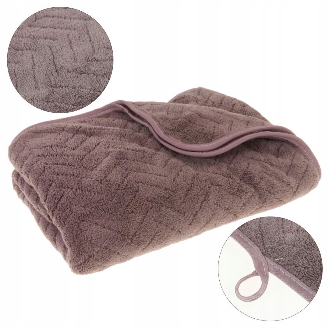 KĄPIELOWY SZYBKOSCHNĄCY MAŁY RĘCZNIK Z MIKROFIBRY 50X100 MOCCA MORAJ