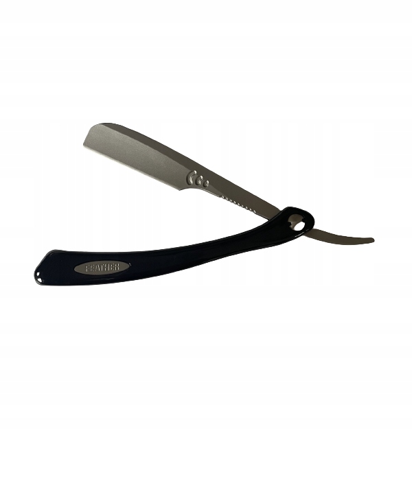 2x Břitva shavette Feather Professional Artist Club Black Acsr-rb černá