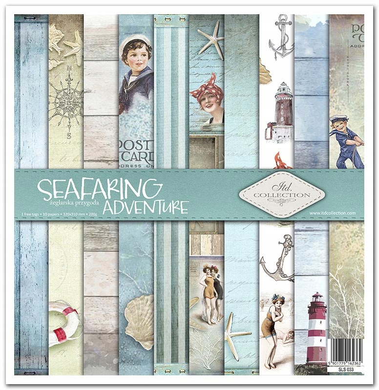 Zestaw do scrapbookingu SLS-033 Żeglarska przygoda