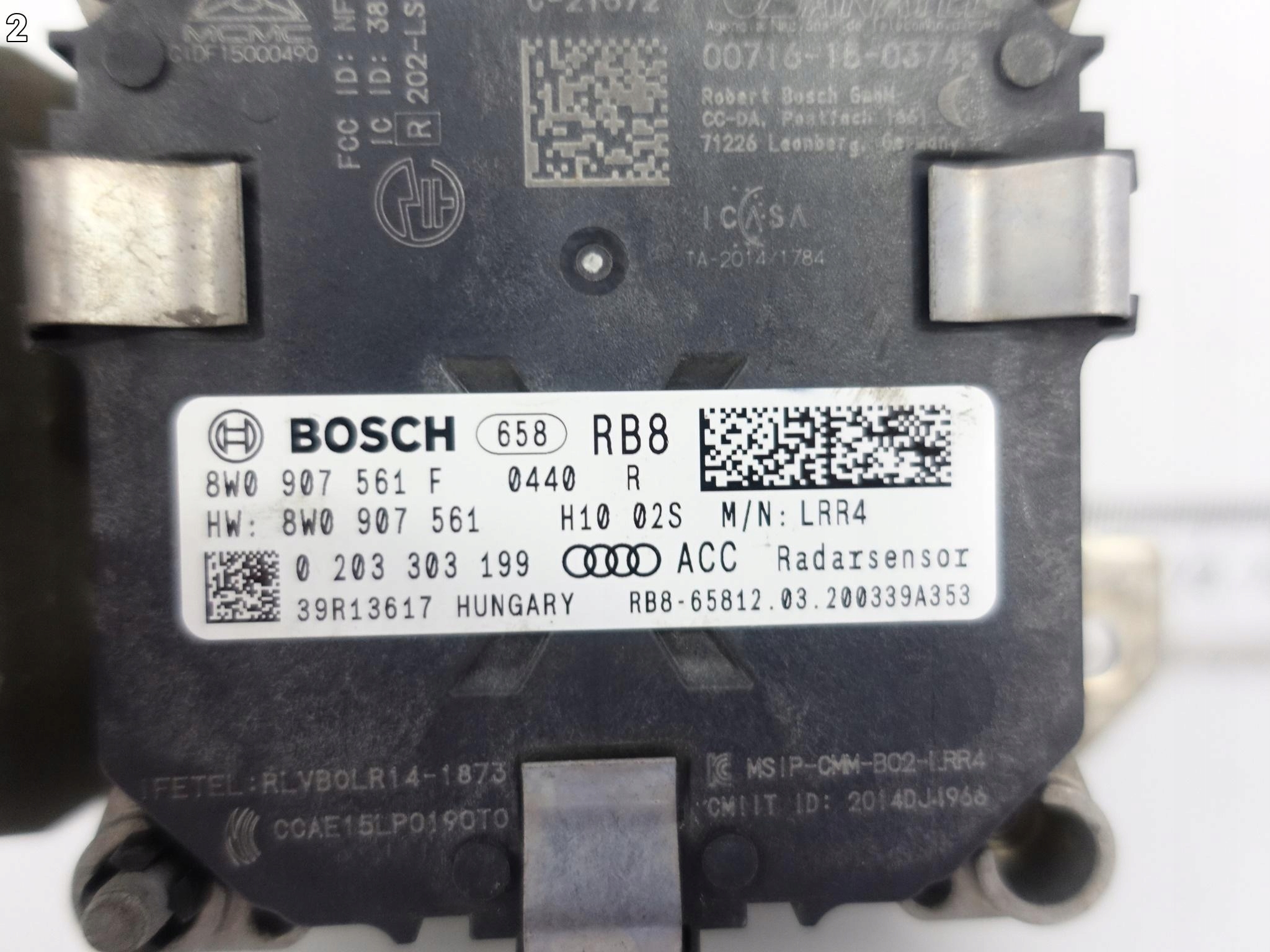 AUDI A4 S4 8W0 A5 S5 8W6 B9 RADAR module SENSOR sensor DISTRONIC ACC front