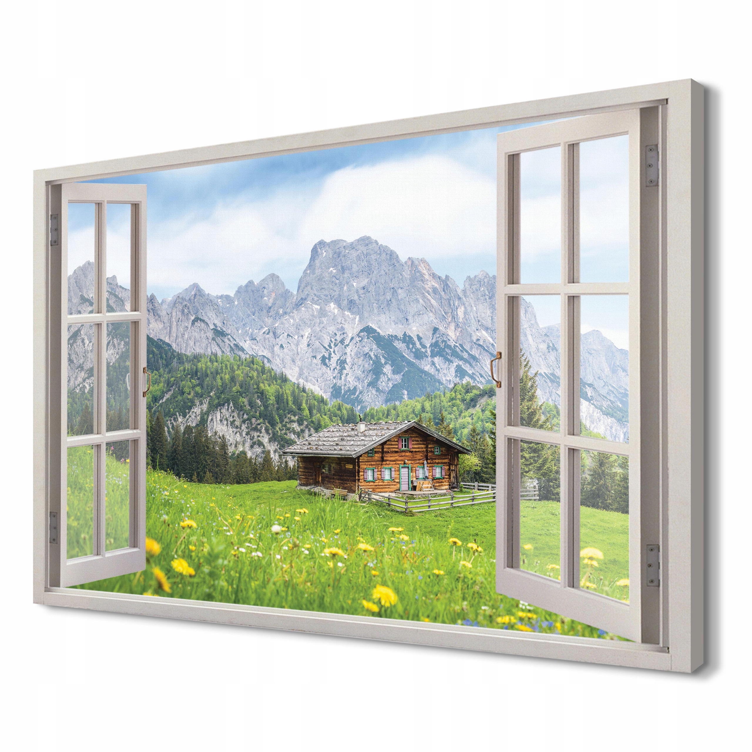 

Salzburger Land Obraz canvas 3d 120x80 do jadalni