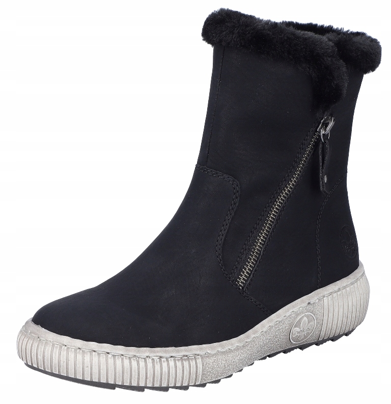Kotníkové kotníkové boty Rieker Z6661-00 37, teplé