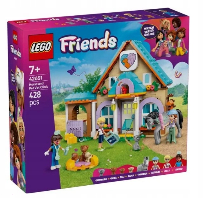 Lego 42651 Friends Kůň A Léčebna Pro Zvířata