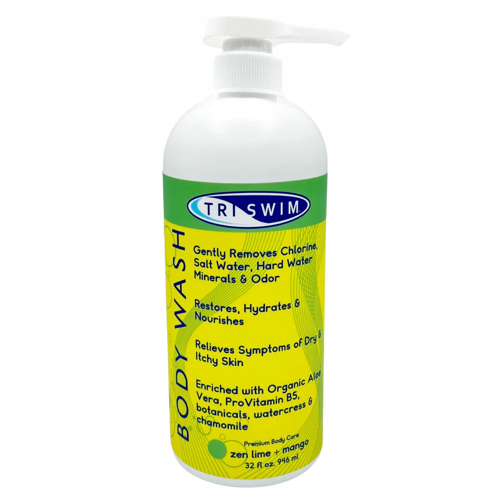 Sprchový gel pro plavce Triswim Limetka Mango 946 ml