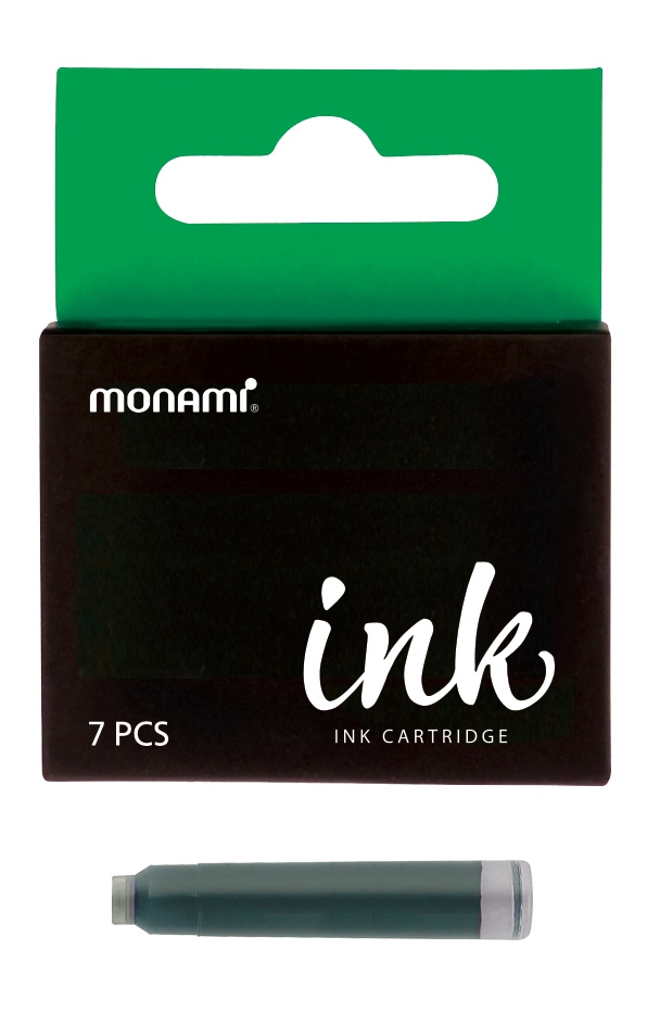 

Naboje Do Pióra Krótkie Zielone 7 szt.