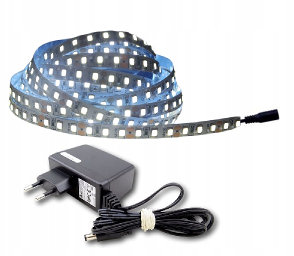 

Zestaw taśma Led 2835 120LED naturalna do mebli 2m