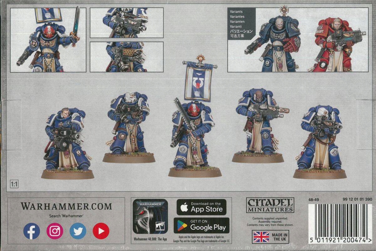 Space Marines Sternguard Veteran Squad (2023) System Warhammer 40000