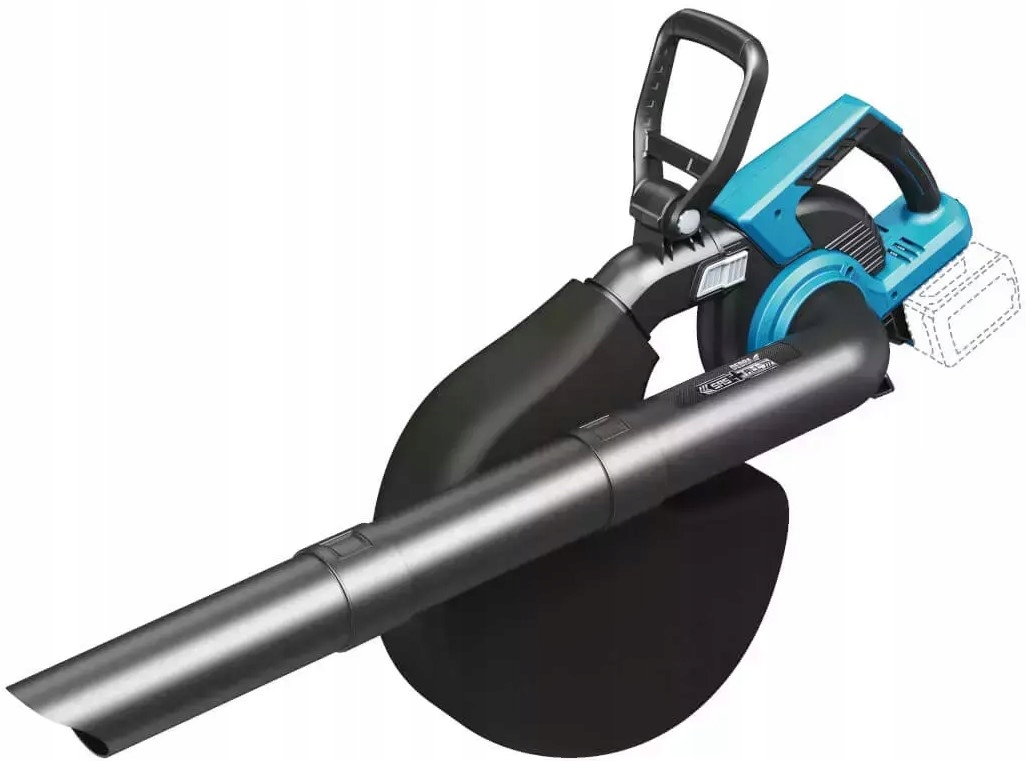 DEDRA Dmuchawa odkurzacz do liści 2x18V DED7194V