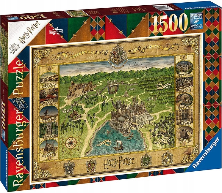 

Ravensburger Mapa Hogwartu Puzzle