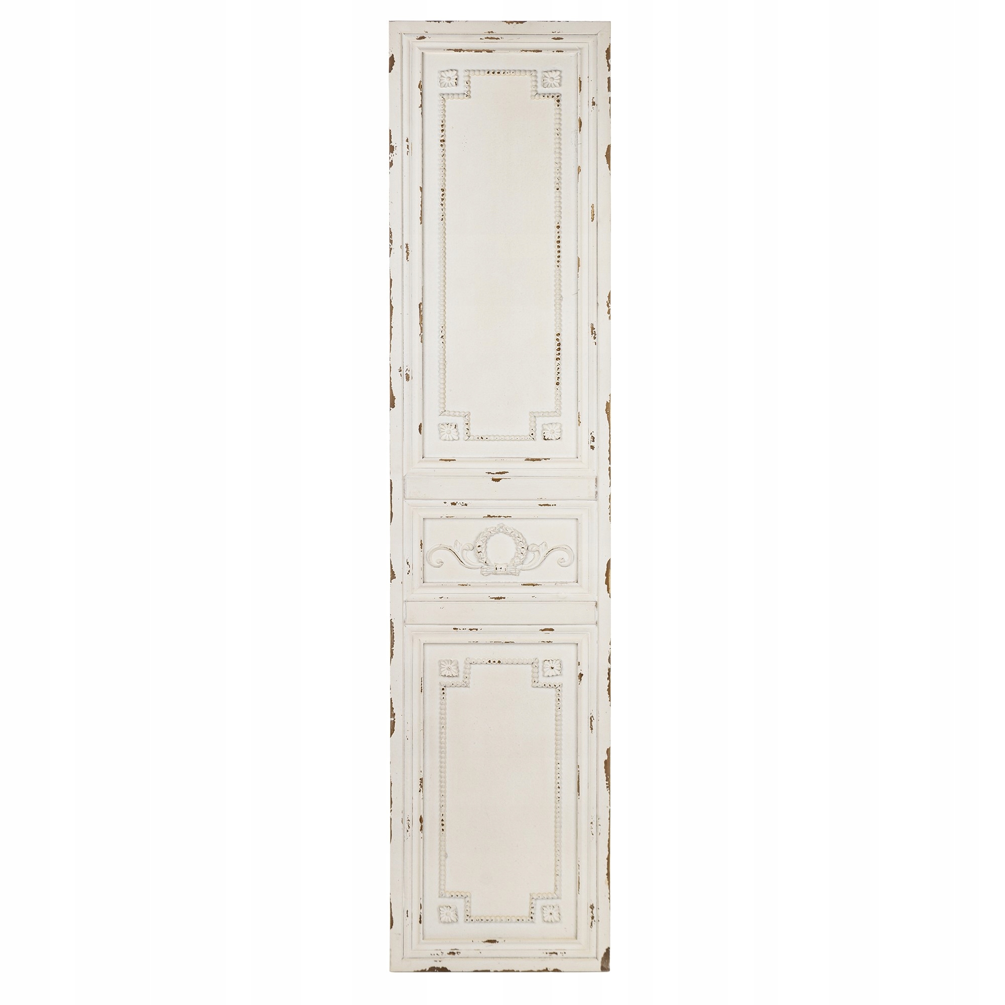 Nástenná Dekorácia Provensálska drevená Boho brúsená moderná biela veľká