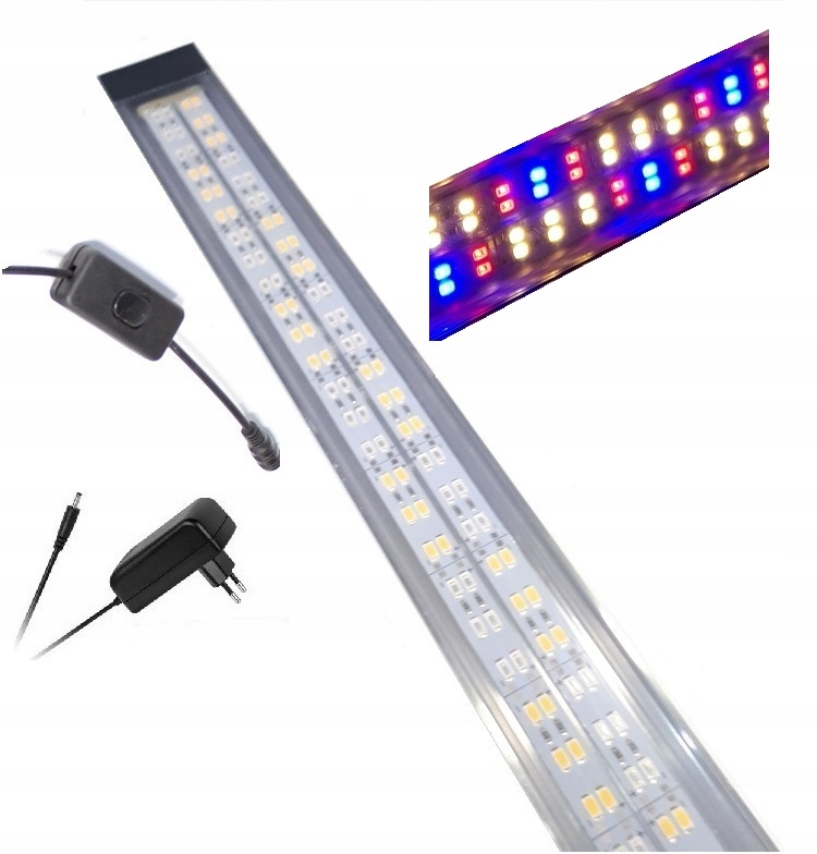 Panel Lampa Led Grow Full 70 CM. Moc 100W IP44