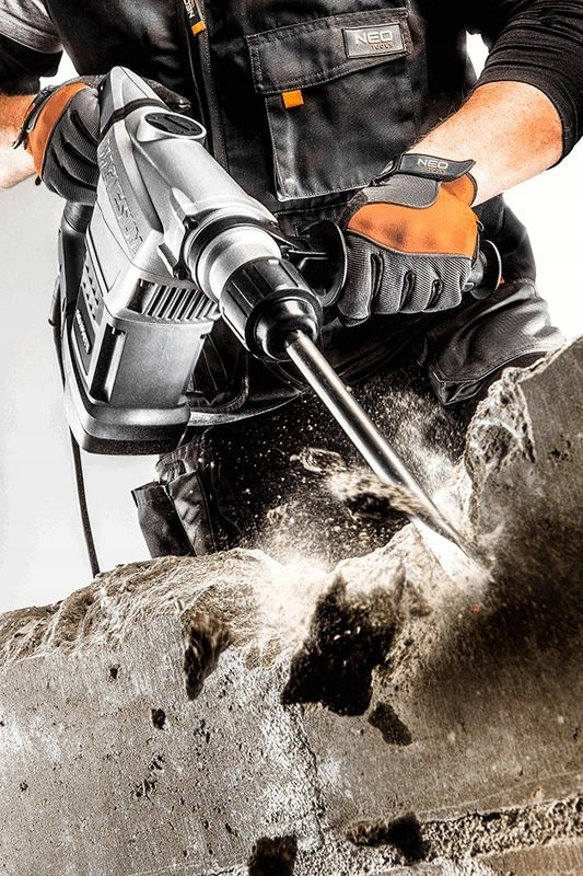 GRAPHITE MŁOT UDAROWY udarowo-obrotowy SDS MAX udar 10J 1250W 58G874 Zasilanie sieciowe