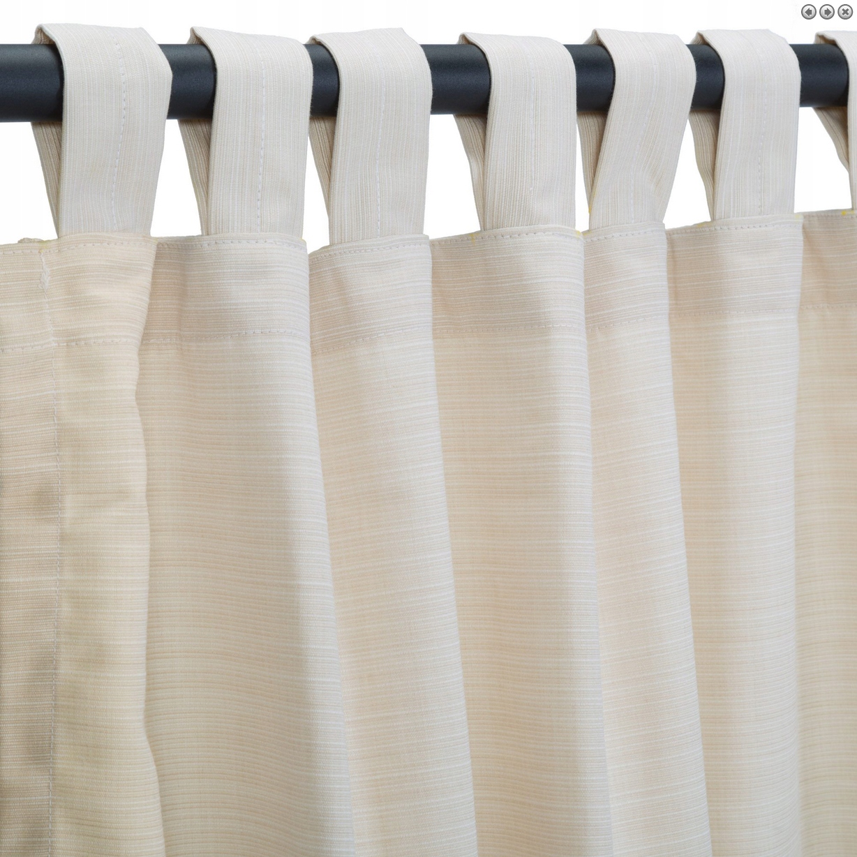 Zasłona OGRODOWA KREMOWA ALTANA 150X200