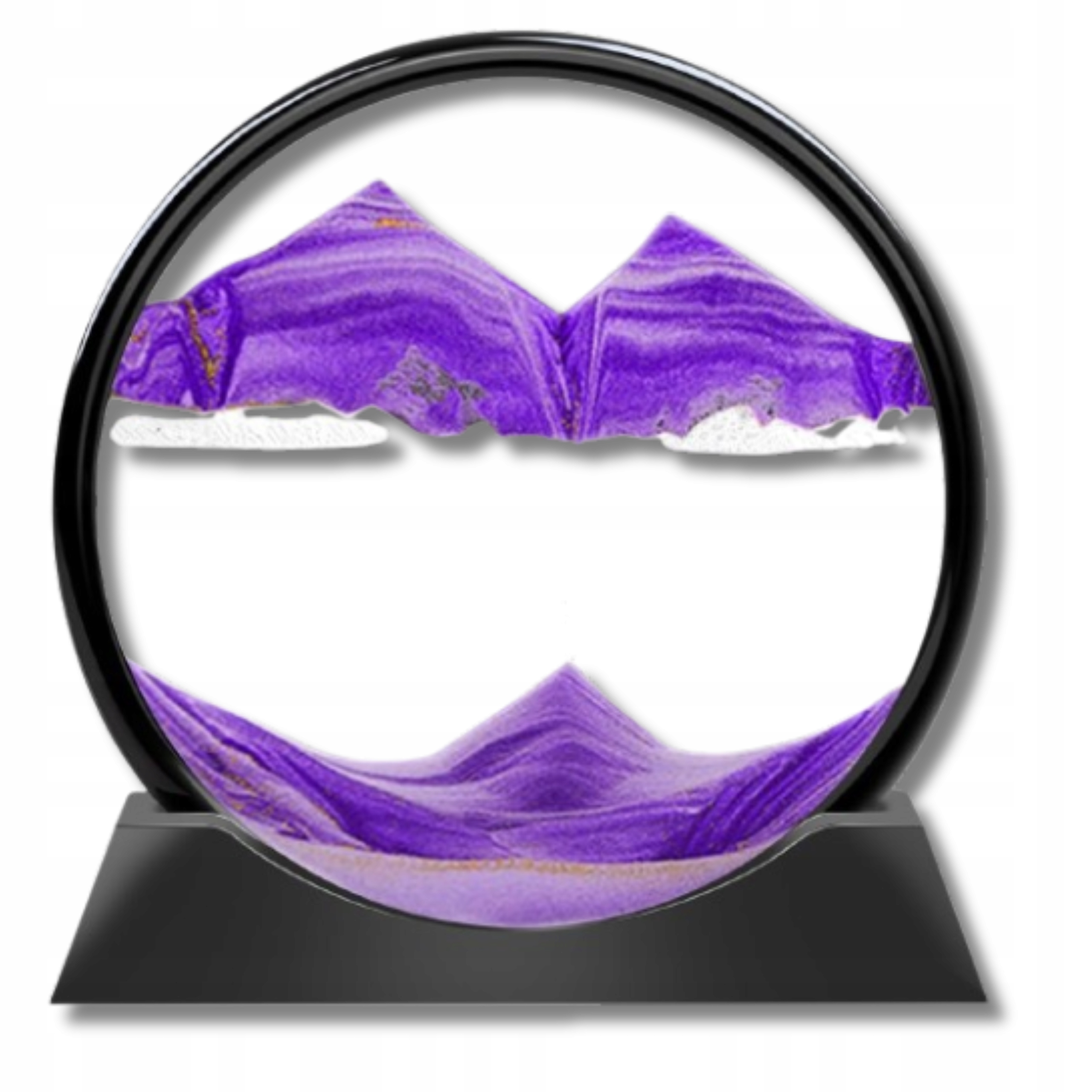 Pohyblivý obraz Přesypávající se písek 3D Ozdoba Pohyblivý písek Art 30 cm