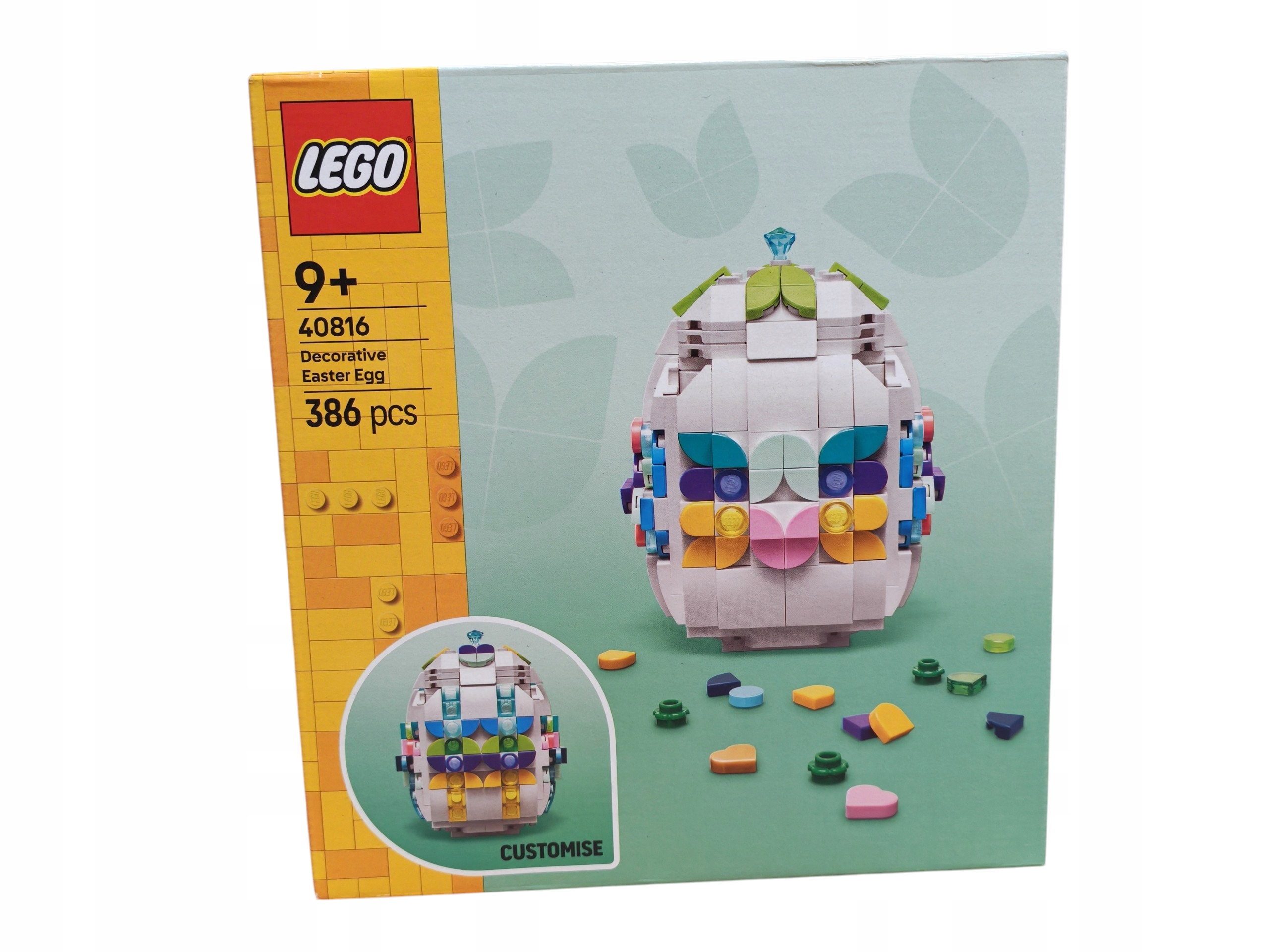 Lego 40816 Dekoracyjna Pisanka zestaw wielkanocny kreatywny