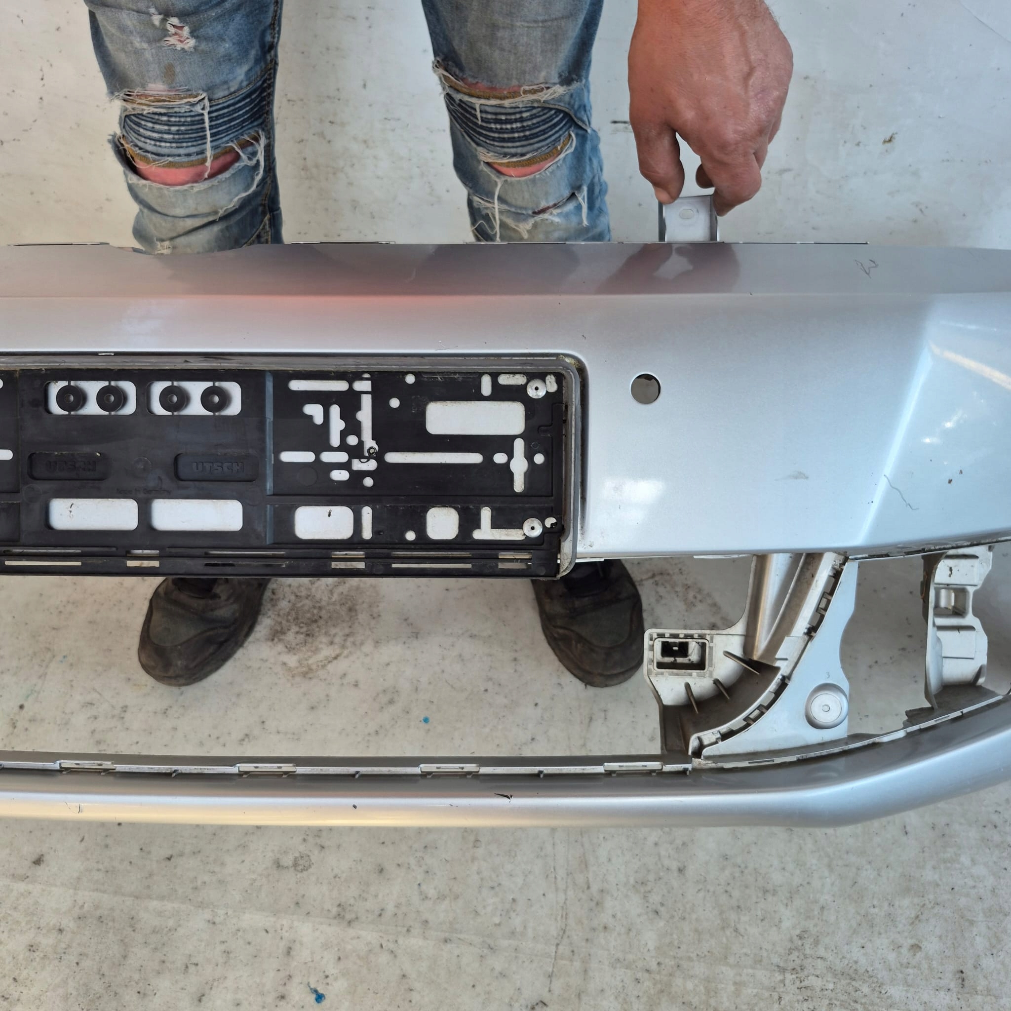 VW GOLF VI 6 plus LIFT 09-14 bumper front front washer 4XPDC 5M0807221N