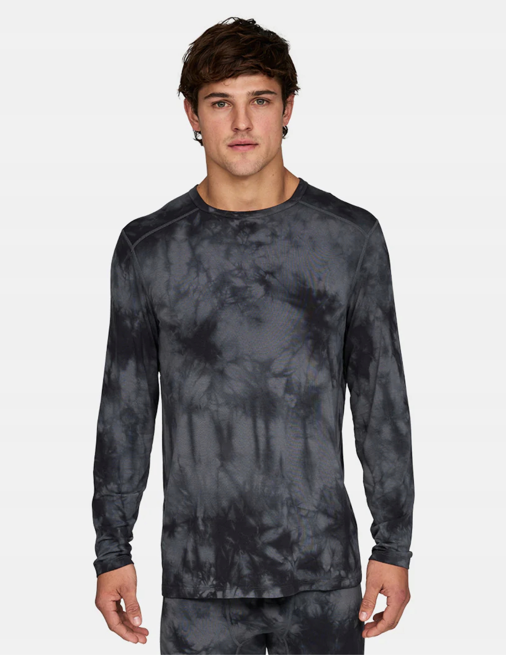 Pánská termoaktivní košile Lé Bent Lightweight Crew Merino Šedá L