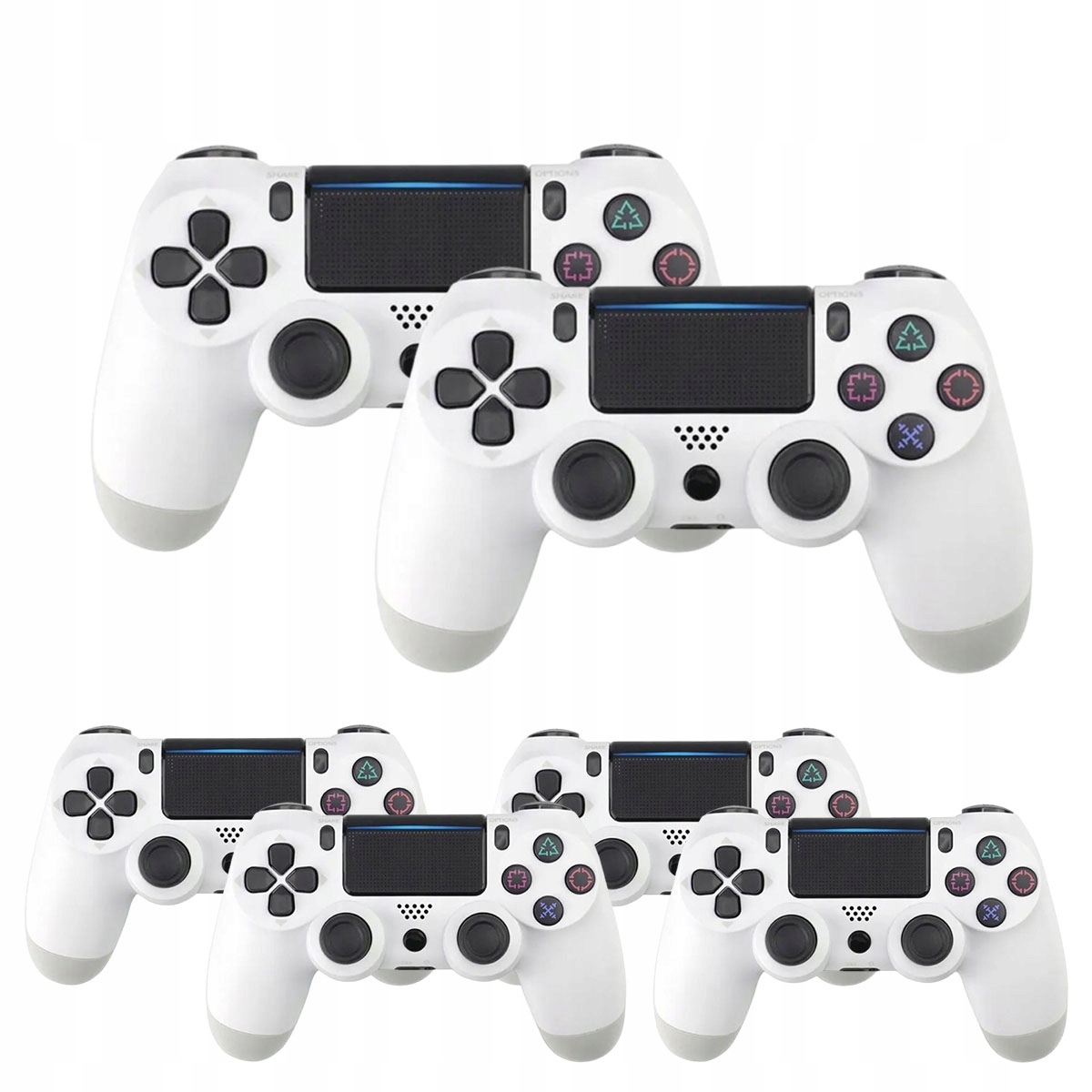 Bezprzewodowy Pad Do PS4 Double Shock Zamienniki Gamepad 6SZT