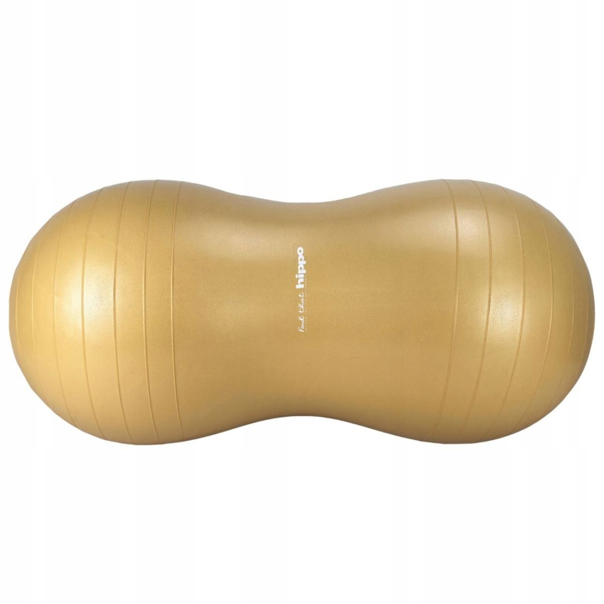 Gymnastický míč typu peanut, oříšek Find that Hippo zlatý 100 cm
