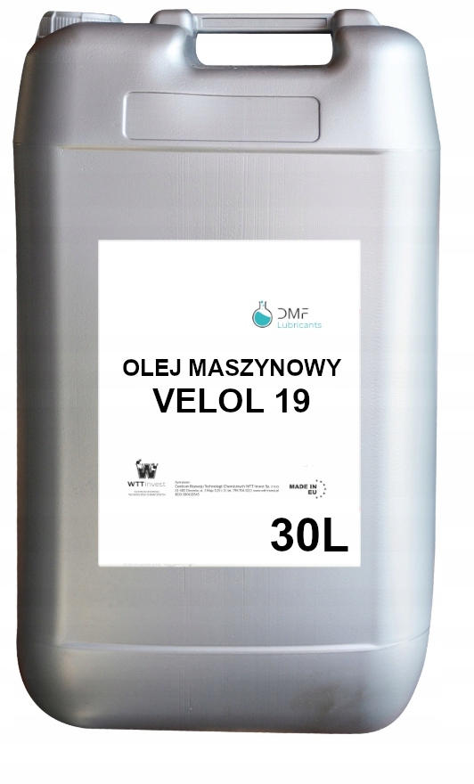 Olej maszynowy DMF VELOL 19 30L - velol19 - vel19