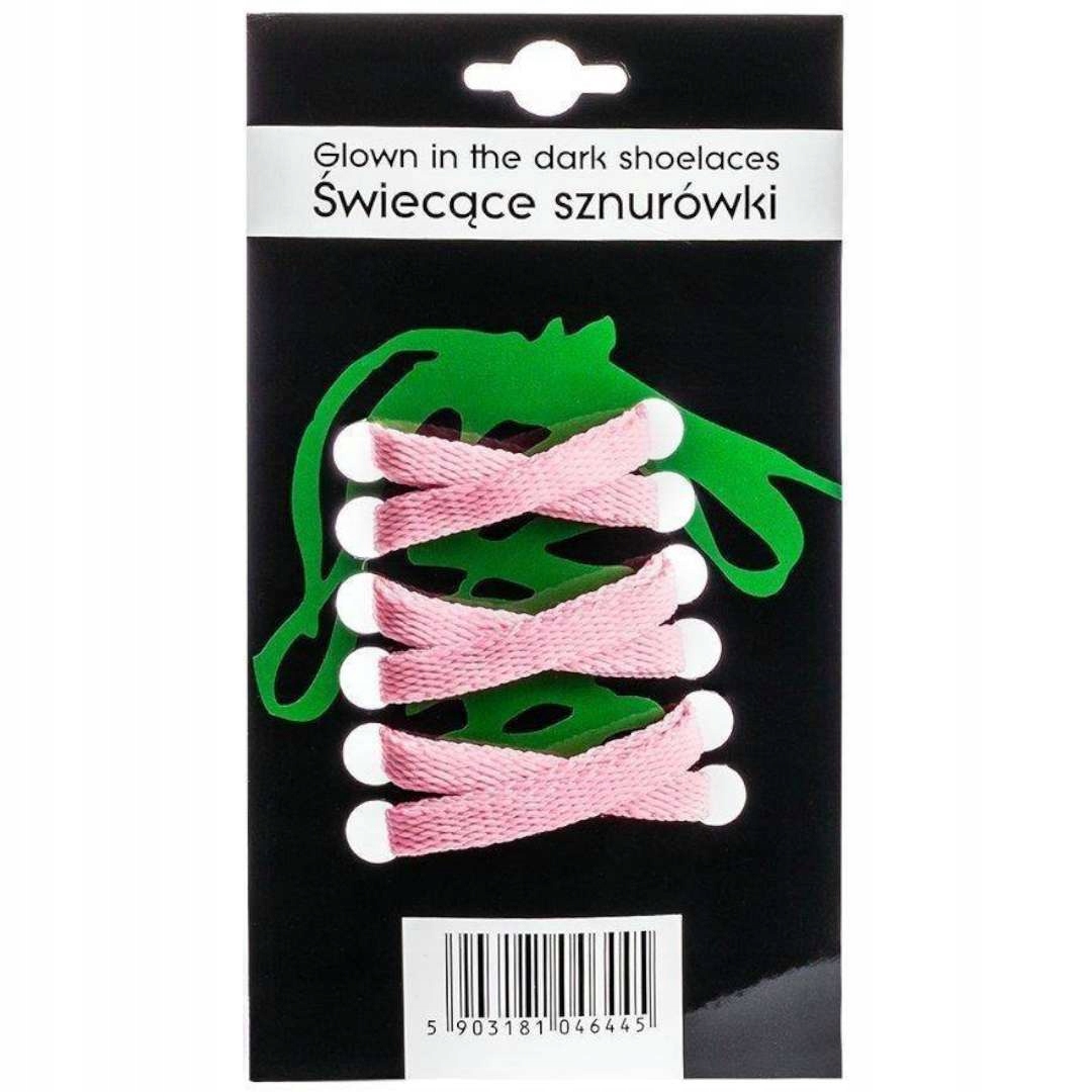 

Świecące Sznurówki sznurowadła Neon różowe