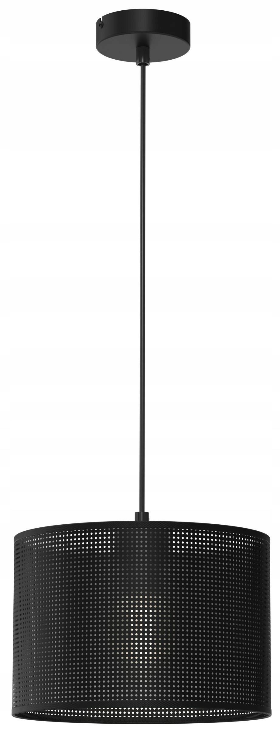 Závěsná stropní lampa Loft Shade černá 1xE27 25 cm, moderní