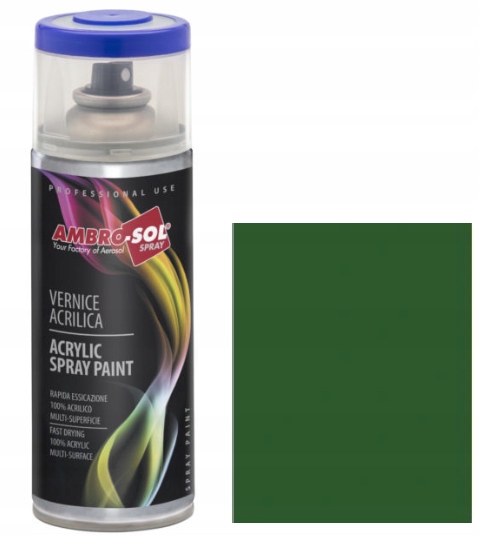 LAKIER AKRYLOWY ZIELONY ŚWIERKOWY RAL6002