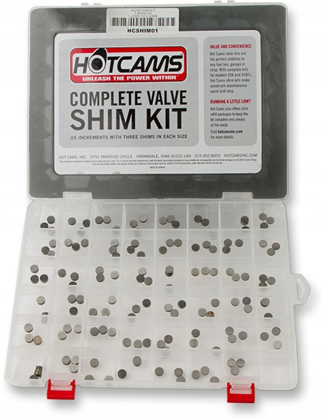Ventilové Dosky Hot Cams 1,2-3,5 MM Honda Crf Cr Suzuki Rm-z HCSHIM01