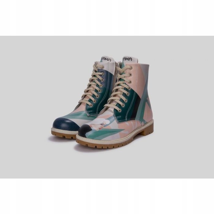 Kotníkové Boty Traperky Veganská Tvář Ženy 41