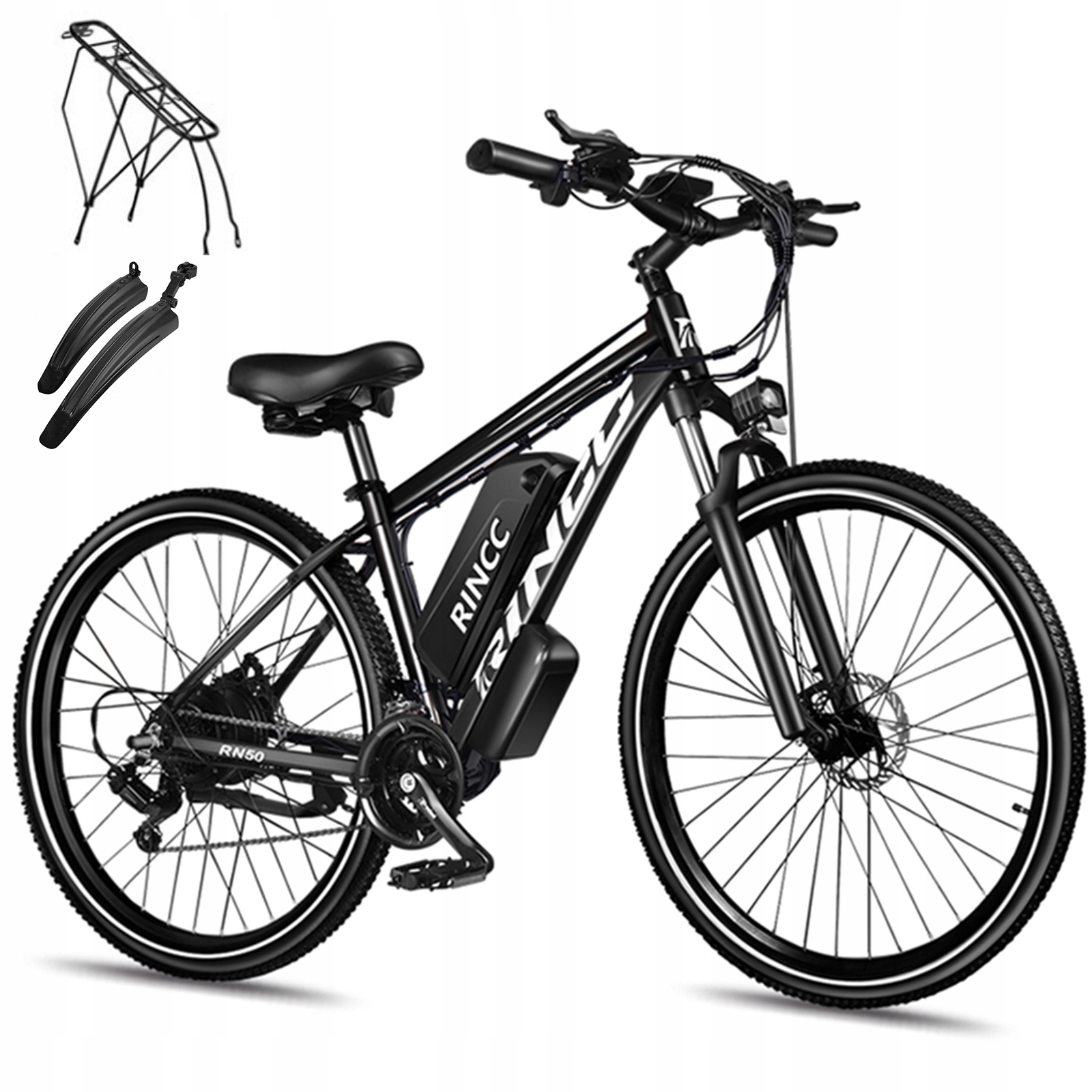 29" Elektro kolo Rincc RN50, 1000W, 48V 15Ah, 50 km/h, 21 rychlostí Shimano, dojezd 100 km, Mtb