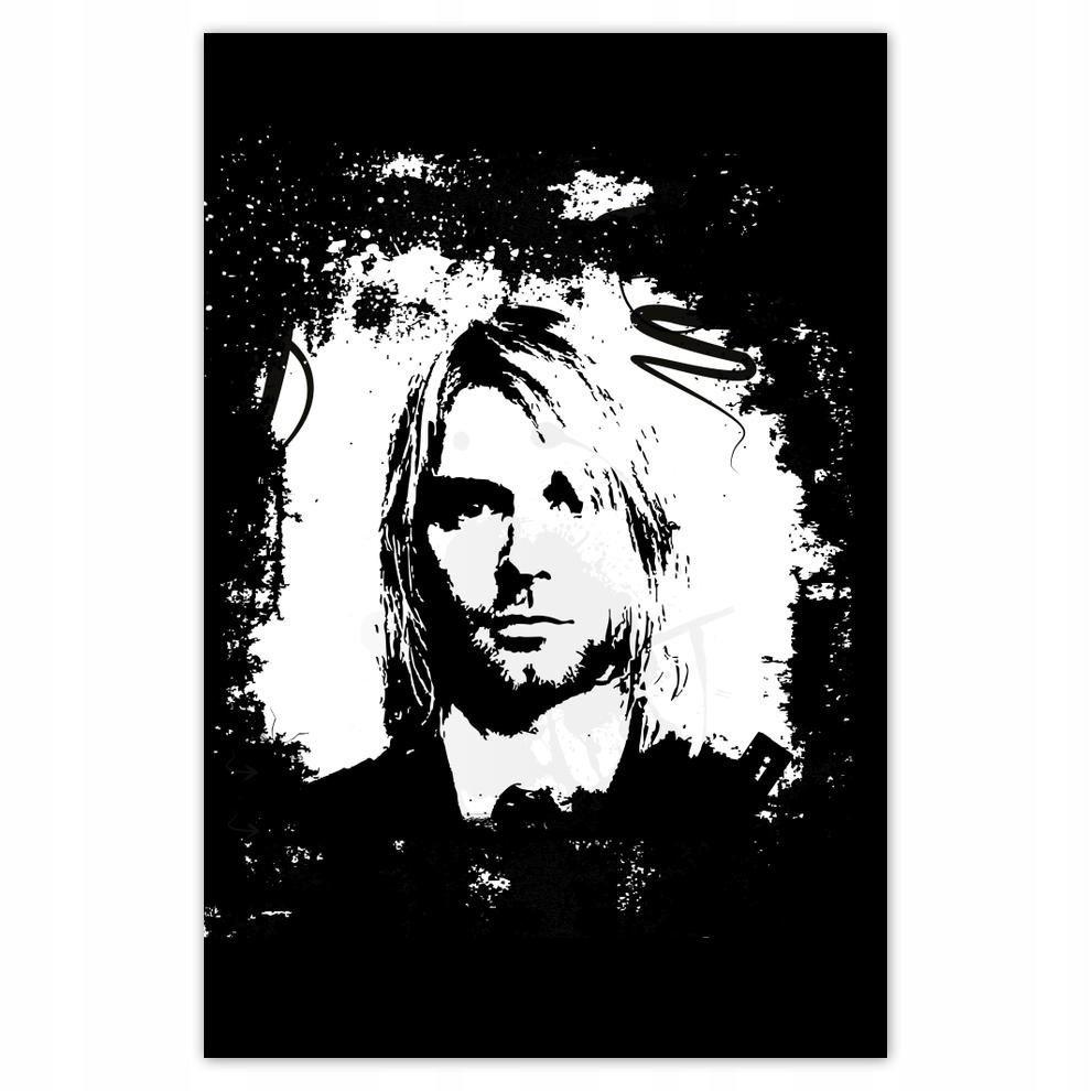 

Plakaty 40x60 Curt Cobain Nirvana Muzyk