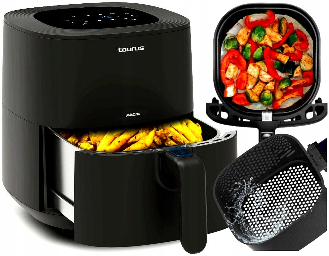 Frytkownica beztłuszczowa 1700W Taurus Air Fry 5,5L Hiszpańska Marka