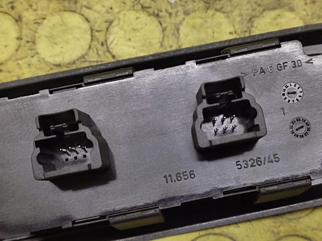 PEUGEOT 407 SW window control switch 96468704XT