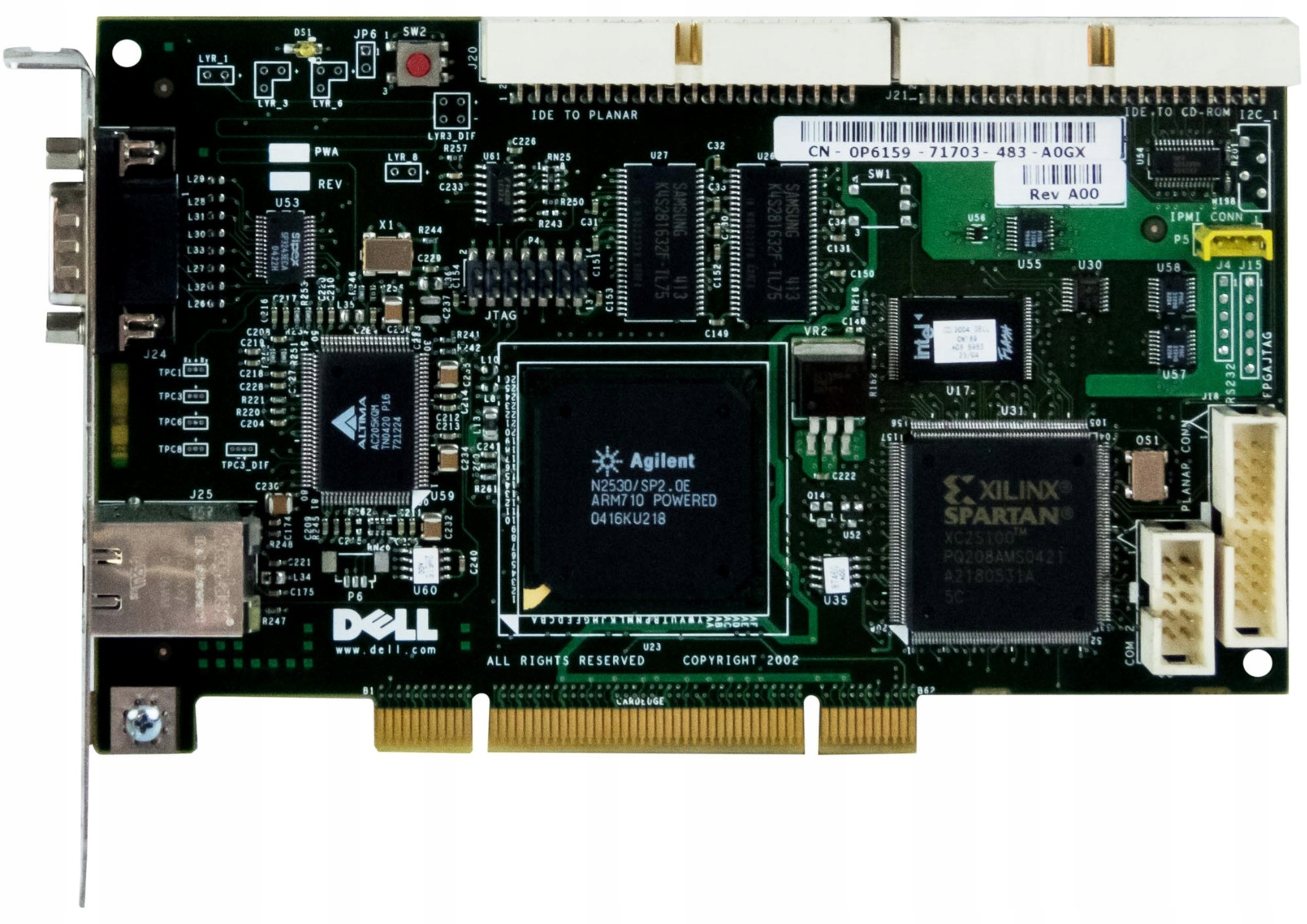 Dell 0P6159 Drac 3 Xt Vzdálený Přístup Pci 1600SC