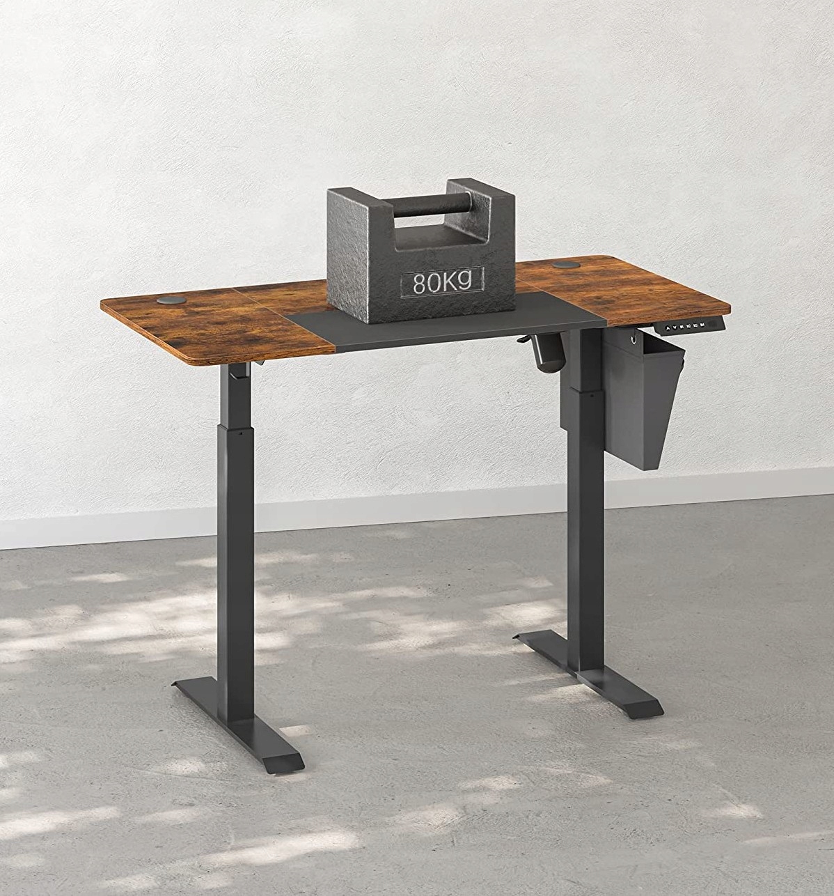 Biurko Songmics 120 cm x 120 cm x 60 elektryczne Materiał korpusu metal