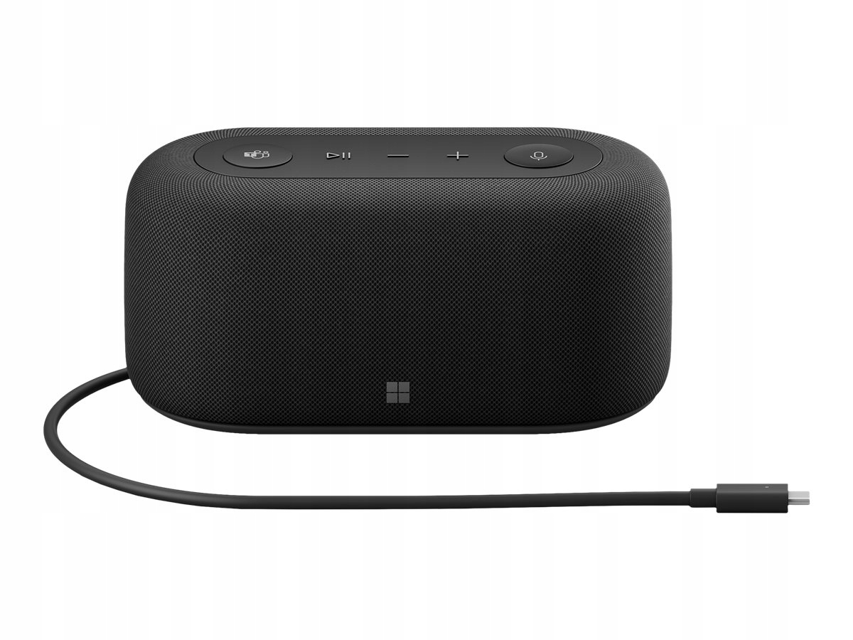 Zestaw głośnomówiący głośnik Microsoft Audio Dock Czarny Windows 10/11