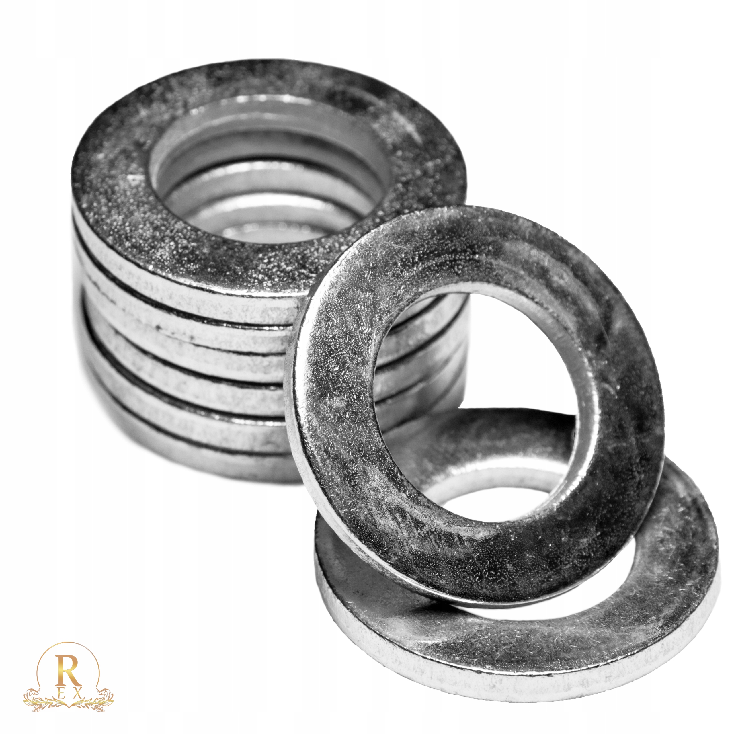 PODKŁADKA PŁASKA M8 DIN 125 NIERDZEWNA A2 20SZT Marka REX