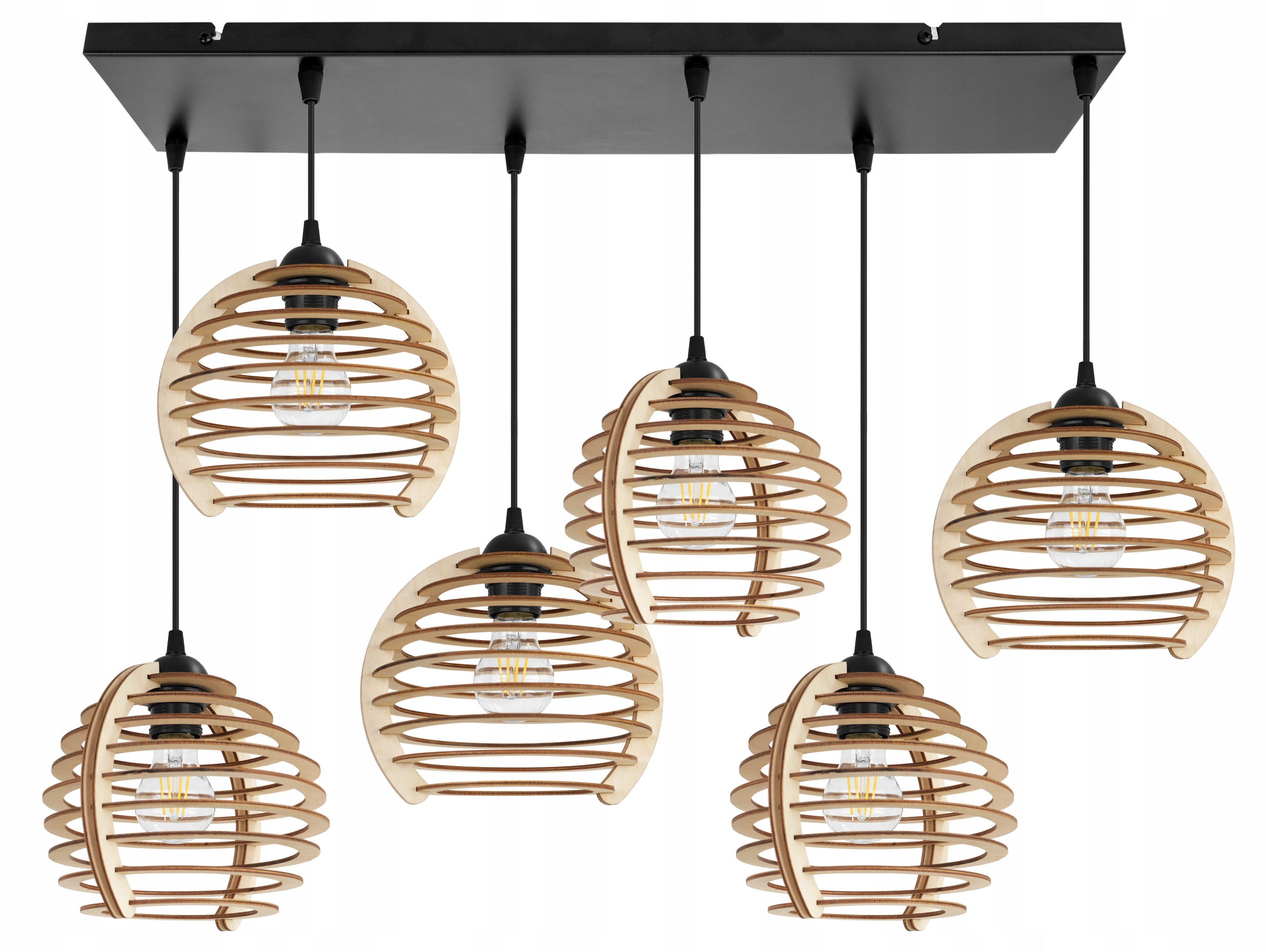 Závesná Stropná Lampa, Drevená, Moderná, Boho Do Kuchyne