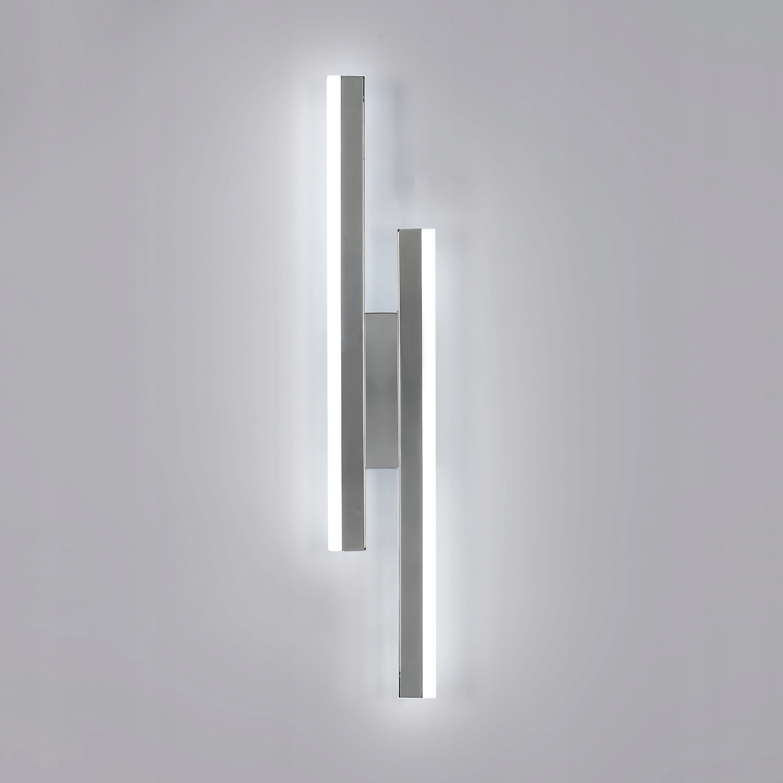 Kinkiet Scienny Chrom Lampa Led Wewnetrzny Nowoczesny 16W 6500K Do Salonu