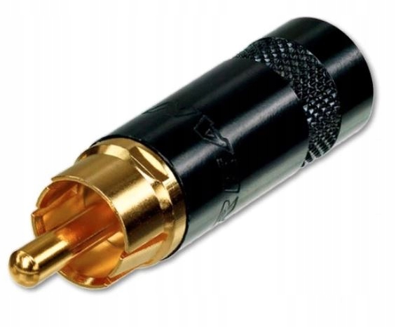 

Wtyk końcowka Rca cinch Neutrik NYS352BG pozłacany
