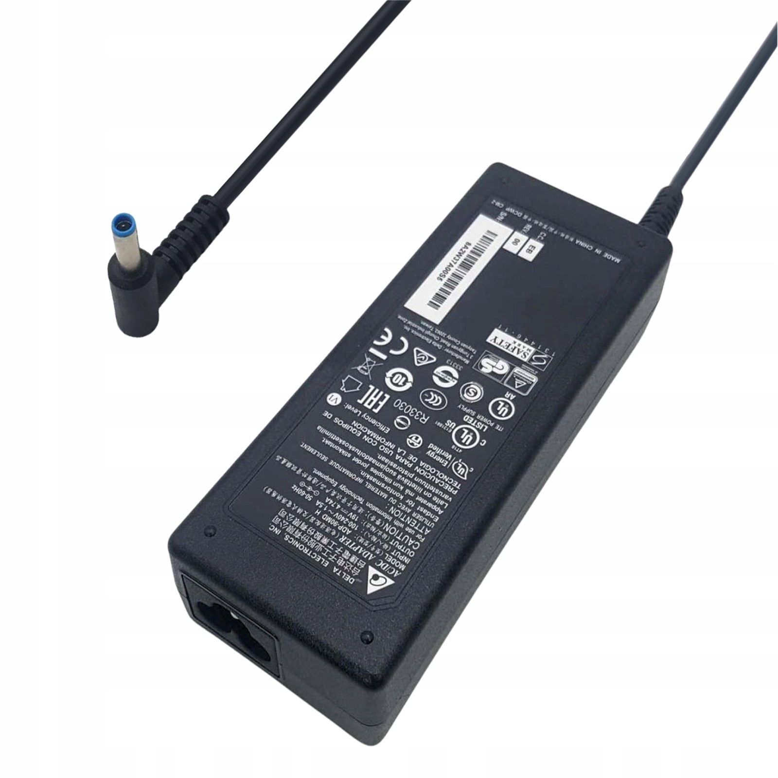 Zasilacz Delta do Hp 90W 19V 4.74A 4.5mm x 3.0mm kabel zasilający